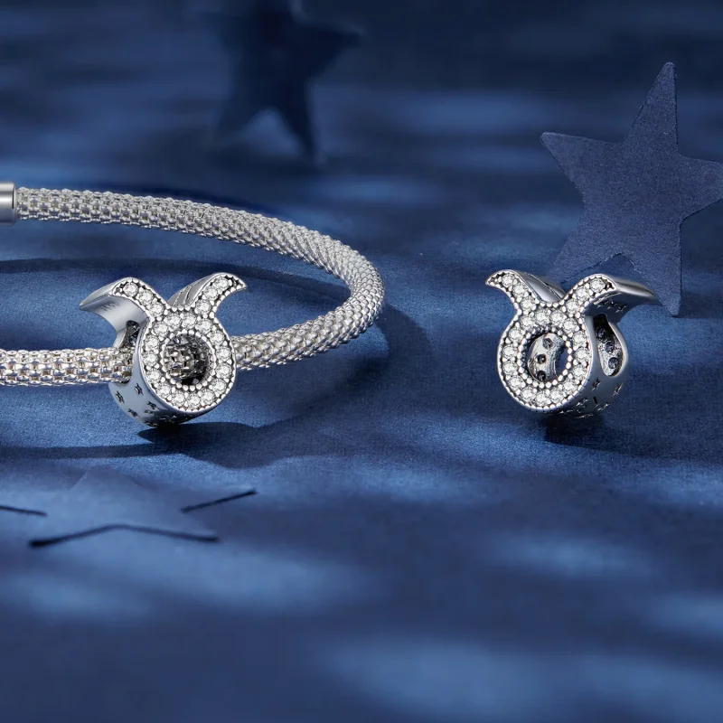 (zdjęcie do) Pandora Styl Byk Szczęśliwy Zodiak Charm - SCC2516-2 - Wyświetl 4