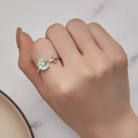 Pandora Styl Daisy Pszczoła Otwarty Pierścień - SCR929