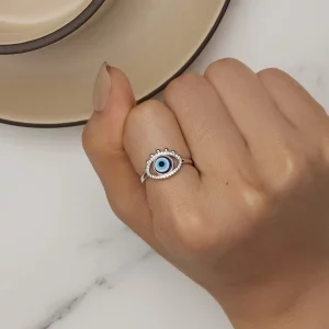 Pandora Styl Diabelskie Oko Pierścień - BSR445