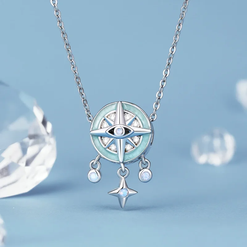 (zdjęcie do) Pandora Styl Gwiazda Kompass Charm - BSC854 - Wyświetl 2