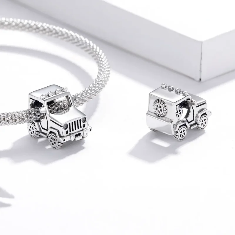 (zdjęcie do) Pandora Styl Jeep Charm - BSC382 - Wyświetl 4