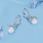 Pandora Styl Kolczyki w kształcie żółwia - SCE1597