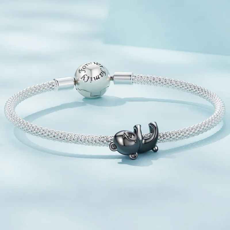 (zdjęcie do) Pandora Styl Mały Uroczy Miś Charm - SCC2508 - Wyświetl 5