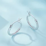 Pandora Styl Średnie kolczyki w kształcie okręgu - SCE1608-M