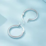 Pandora Styl Średnie kolczyki w kształcie okręgu - SCE1608-M