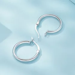 Pandora Styl Średnie kolczyki w kształcie okręgu - SCE1608-M