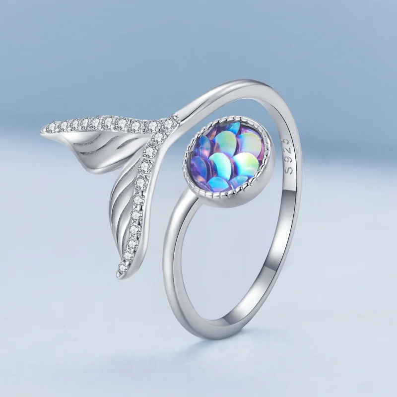 (zdjęcie do) Pandora Styl Rybi Otwarty Pierścień - BSR429 - Wyświetl 2