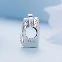 Pandora Styl Sercem w kształcie domku Charm - BSC871