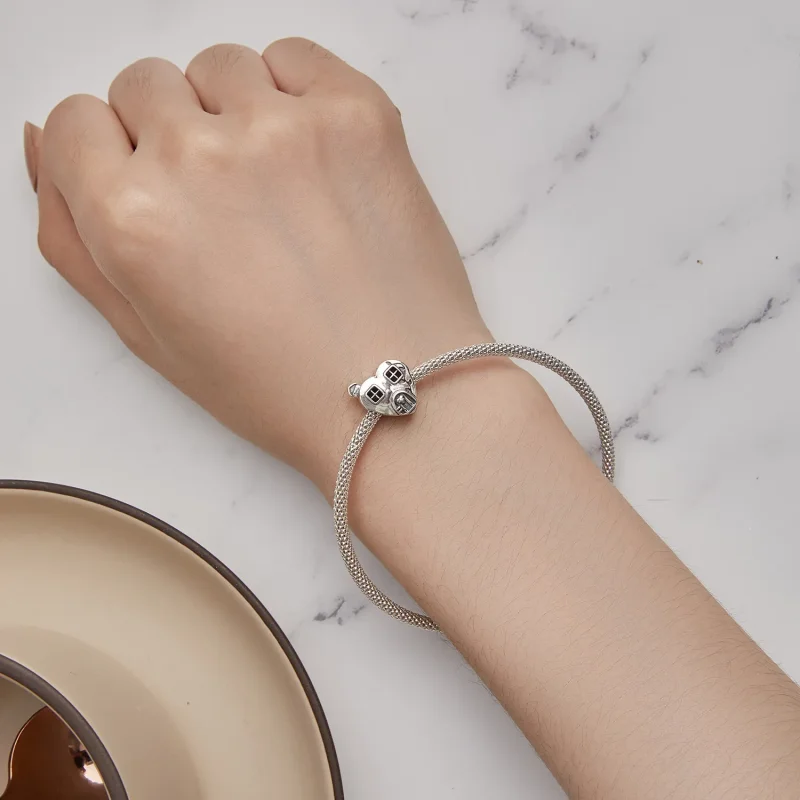 (zdjęcie do) Pandora Styl Sercem w kształcie domku Charm - BSC871 - Wyświetl 6