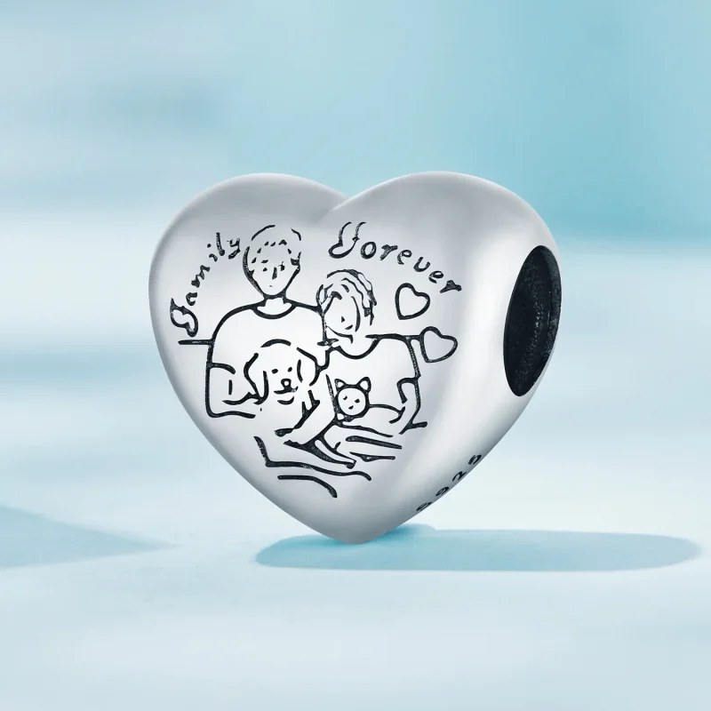 (zdjęcie do) Pandora Styl Szczęścia Charm - SCC2513 - Wyświetl 2