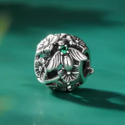 Pandora-Styl Szczęśliwy Charm Wspornik - SCC2525