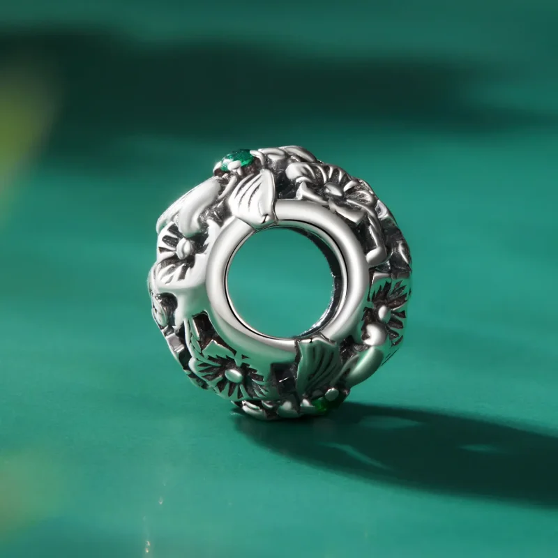 (zdjęcie do) Pandora-Styl Szczęśliwy Charm Wspornik - SCC2525 - Wyświetl 3
