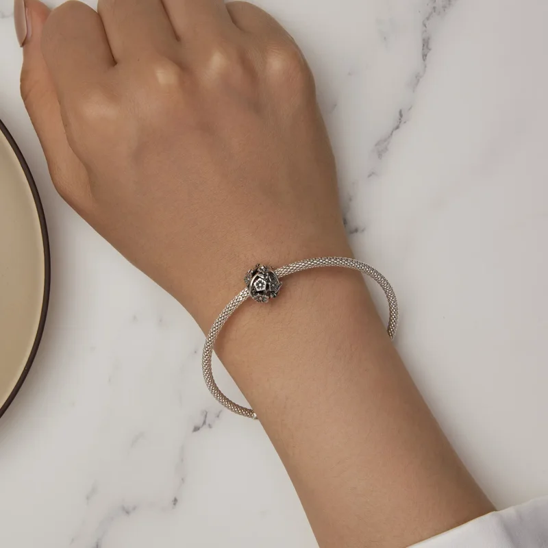 (zdjęcie do) Pandora-Styl Szczęśliwy Charm Wspornik - SCC2525 - Wyświetl 6
