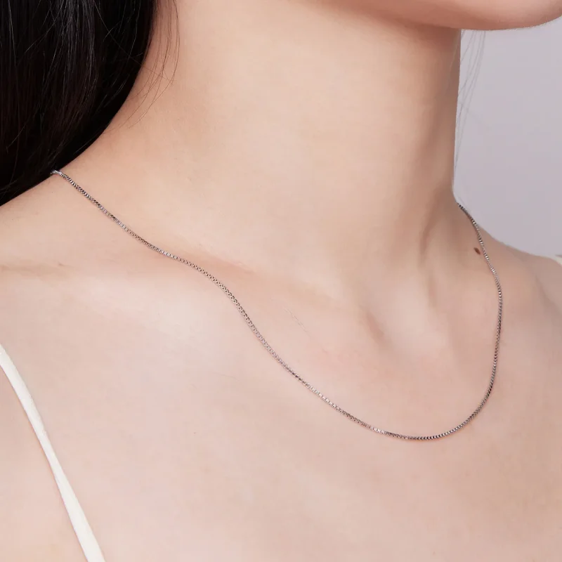 (zdjęcie do) Pandora Style 0.8 Boxchain Basics Chain Necklace - SCA024 - Wyświetl 5
