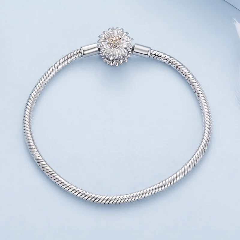 (zdjęcie do) Pandora Style Bransoletka Łańcuszek Sunflower Basics - BSB123 - Wyświetl 3