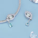 Pandora Style Charm z Diabelskim Okiem - BSC856