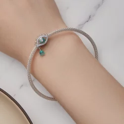 Pandora Style Charm z Diabelskim Okiem - BSC856