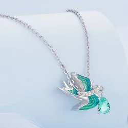 Pandora Style Charm z jaskółką - BSC865