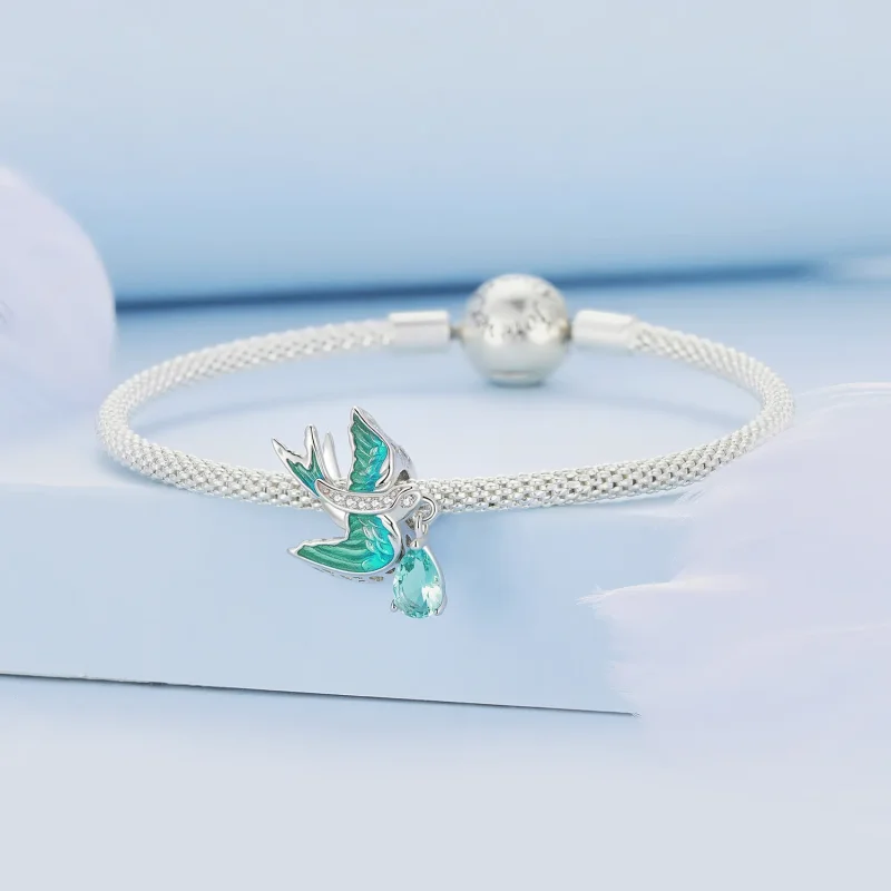 (zdjęcie do) Pandora Style Charm z jaskółką - BSC865 - Wyświetl 3