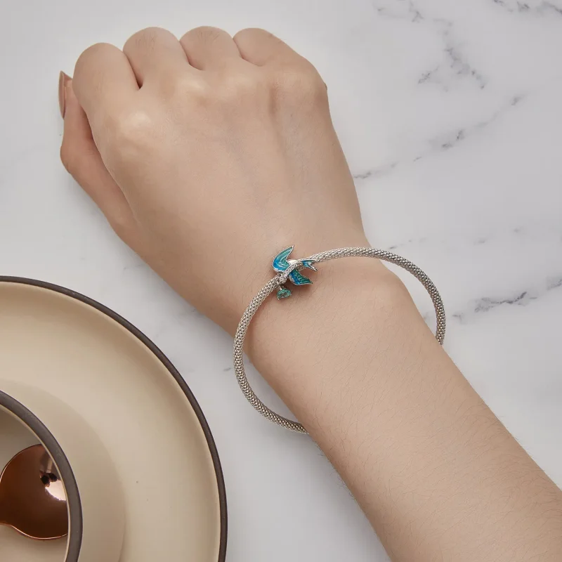 (zdjęcie do) Pandora Style Charm z jaskółką - BSC865 - Wyświetl 5