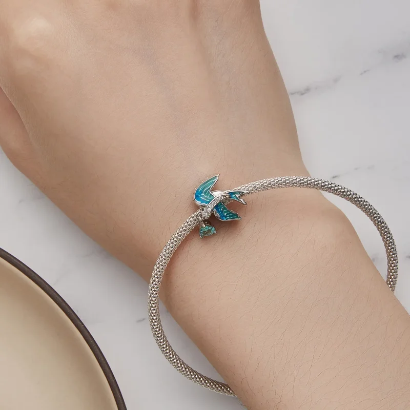 (zdjęcie do) Pandora Style Charm z jaskółką - BSC865 - Wyświetl 6