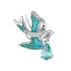 Pandora Style Charm z jaskółką - BSC865