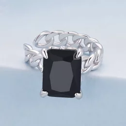 Pandora Style Czarna Klips na ucho z cyrkoniami - BSE847