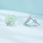 Pandora Style Daisy Bee Kolczyki sztyfty - SCE1598