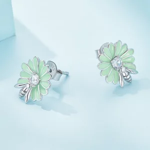 Pandora Style Daisy Bee Kolczyki sztyfty - SCE1598