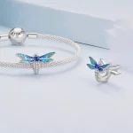 Pandora Style Delikatna zawieszka w kształcie ważki - BSC859