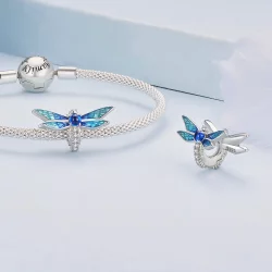 Pandora Style Delikatna zawieszka w kształcie ważki - BSC859