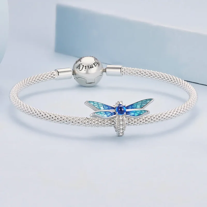 (zdjęcie do) Pandora Style Delikatna zawieszka w kształcie ważki - BSC859 - Wyświetl 5
