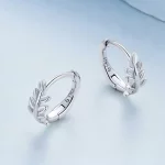 Pandora Style Kolczyki Hoops z Liśćmi - BSE500-A