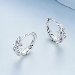 Pandora Style Kolczyki Hoops z Liśćmi - BSE500-A