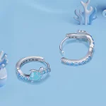 Pandora Style Kolczyki w kształcie żółwia morskiego - SCE1596