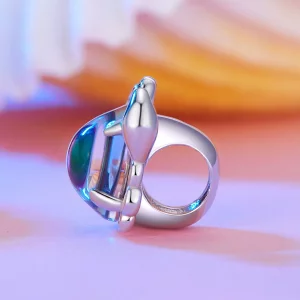 Pandora Style Kolorowy Wisiorek Kraba - BSC848