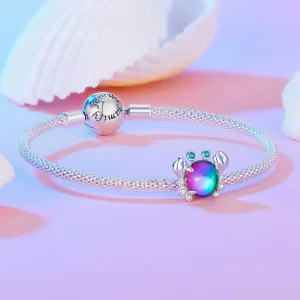 Pandora Style Kolorowy Wisiorek Kraba - BSC848