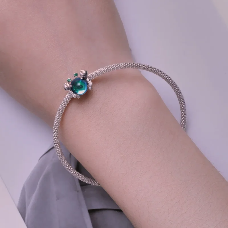 (zdjęcie do) Pandora Style Kolorowy Wisiorek Kraba - BSC848 - Wyświetl 6