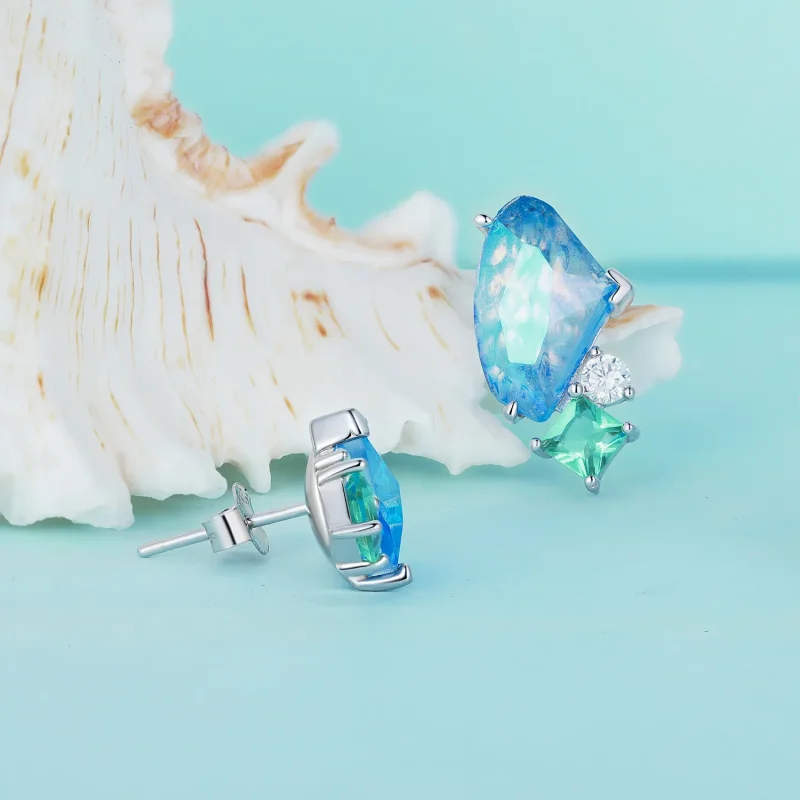 (zdjęcie do) Pandora Style Lato Kolczyki z kamieniami głównymi - BSE839 - Wyświetl 2