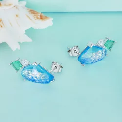 Pandora Style Lato Kolczyki z kamieniami głównymi - BSE839