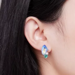 Pandora Style Lato Kolczyki z kamieniami głównymi - BSE839