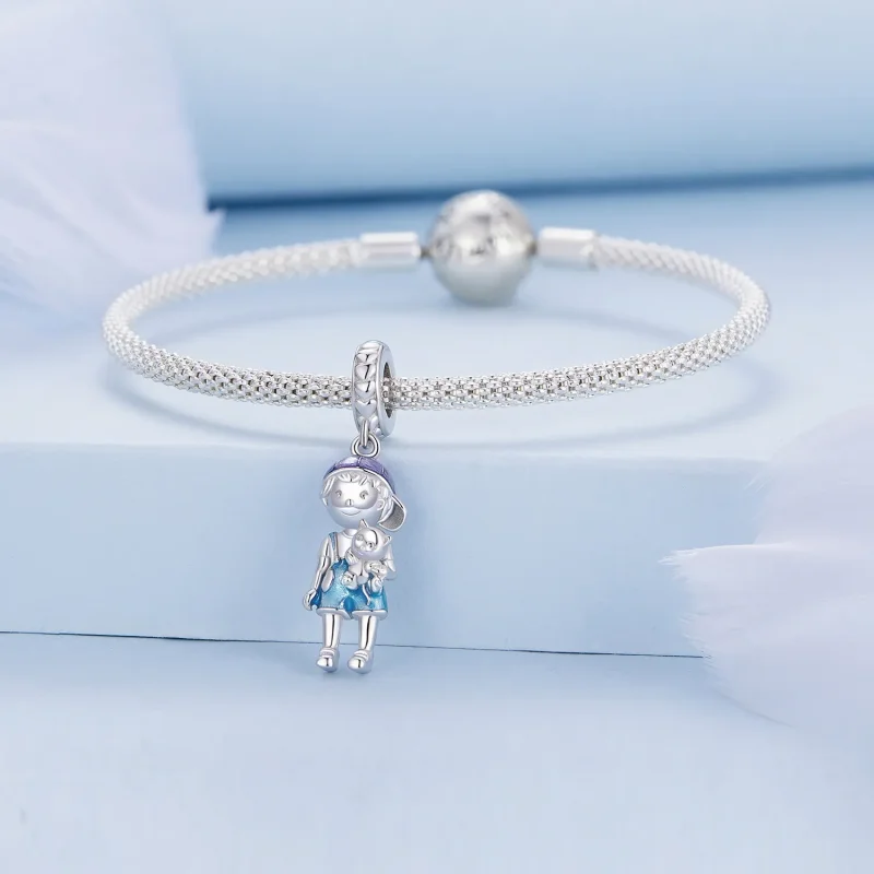 (zdjęcie do) Pandora Style Mały Chłopiec Wisiorek Charm - BSC877 - Wyświetl 3