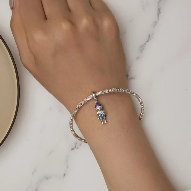 (zdjęcie do) Pandora Style Mały Chłopiec Wisiorek Charm - BSC877 - Wyświetl 5