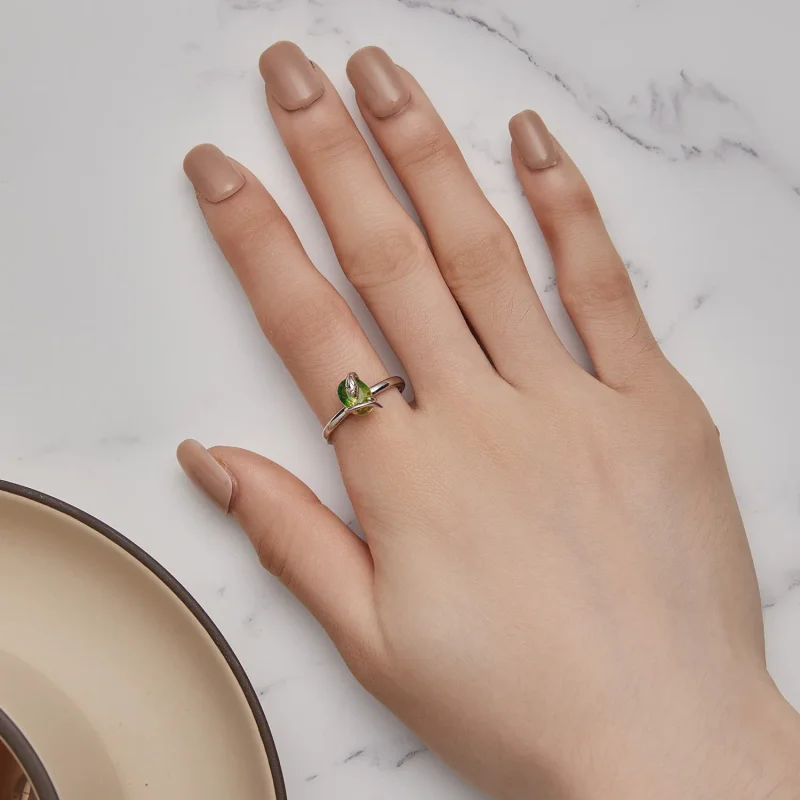 (zdjęcie do) Pandora Style Mały Wąż Otwarty Pierścionek - BSR431 - Wyświetl 4