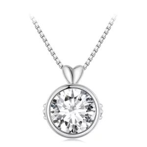 Pandora Style Naszyjnik z 1 karatowym Moissanite - MSN013