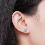 Pandora Style Serca w kształcie kolczyki-kolczyki - SCE1592