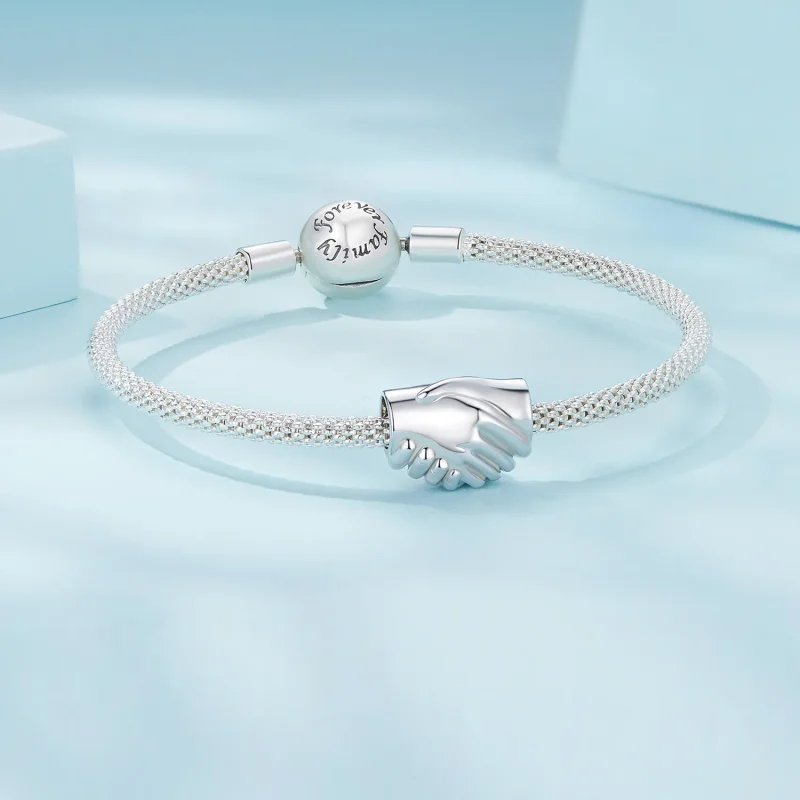 (zdjęcie do) Pandora Style Shake Hands Charm - SCC2521 - Wyświetl 5