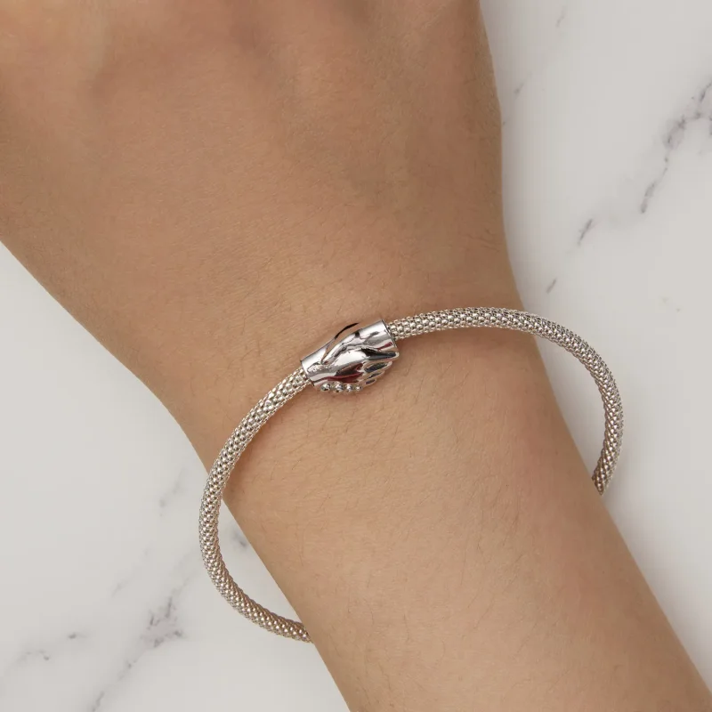 (zdjęcie do) Pandora Style Shake Hands Charm - SCC2521 - Wyświetl 7