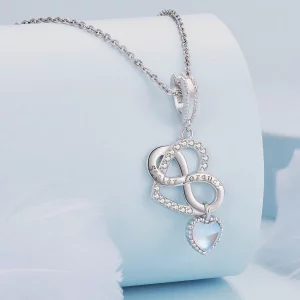 Pandora Style Siostra Serce Wisiorek Charm - BSC860