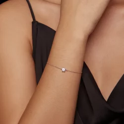 Pandora Style Sparkle Moissanite Bransoletka - MSB001